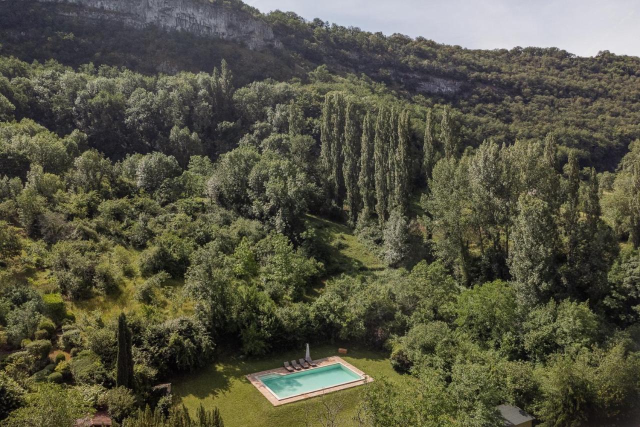Manoir De Laroque Delprat Bed & Breakfast Autoire Bagian luar foto